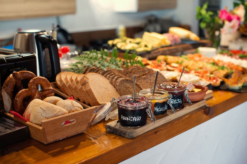 Petit-déjeuner Finca Marisa Tinajo