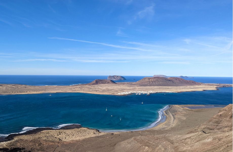 Mirador del Rio Aussicht nach La Graciosa Island
